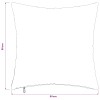 Párna huzat 2 pcs almelo sötétszürke 50 x 50 cm cord
