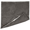 Párna huzat 12 pcs almelo sötétszürke 50 x 50 cm cord