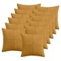 Párna huzat 12 pcs almelo sárga 50 x 50 cm cord