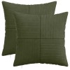 Párna huzat 2 pcs almelo zöld 50 x 50 cm cord
