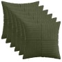 Párna huzat 6 pcs almelo zöld 50 x 50 cm cord