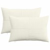 Párna huzat 2 pcs almelo krémszínű 50 x 70 cm cord