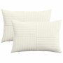 Párna huzat 2 pcs almelo krémszínű 50 x 75 cm cord