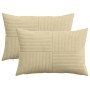 Párna huzat 2 pcs almelo szürke zöld 50 x 75 cm cord