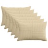 Párna huzat 6 pcs almelo szürke zöld 50 x 75 cm cord