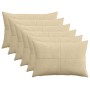 Párna huzat 6 pcs almelo szürke zöld 50 x 75 cm cord