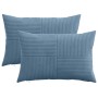 Párna huzat 2 pcs almelo kék 50 x 75 cm cord