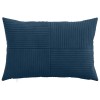 Párna huzat 6 pcs almelo sötétkék 50 x 75 cm cord