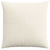Párna huzat 6 pcs almelo krémszínű 55 x 55 cm cord
