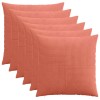 Párna huzat 6 pcs almelo piros narancs 55 x 55 cm cord