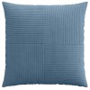 Párna huzat 2 pcs almelo kék 55 x 55 cm cord