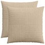 Párna huzat 2 pcs almelo tópszínű 55 x 55 cm cord