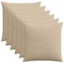 Párna huzat 6 pcs almelo tópszínű 60 x 60 cm cord