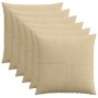 Párna huzat 6 pcs almelo szürke zöld 65 x 65 cm cord