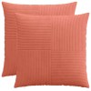 Párna huzat 2 pcs almelo piros narancs 65 x 65 cm cord