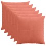 Párna huzat 6 pcs almelo piros narancs 65 x 65 cm cord