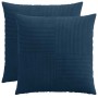 Párna huzat 2 pcs almelo sötétkék 65 x 65 cm cord