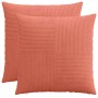 Párna huzat 2 pcs almelo piros narancs 80 x 80 cm cord
