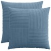 Párna huzat 2 pcs almelo kék 80 x 80 cm cord