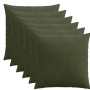 Párna huzat 6 pcs almelo zöld 80 x 80 cm cord