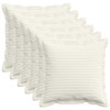 Párna huzat 6 db houten krémszínű 30 x 30 cm cord
