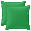 Párna huzat 2 db houten zöld 30 x 30 cm poliészter