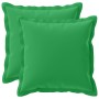 Párna huzat 2 db houten zöld 30 x 30 cm poliészter
