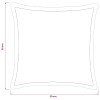 Párna huzat 2 pcs houten fekete 30 x 30 cm flanell