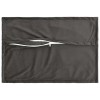 Párna huzat 2 pcs houten sötétszürke 30 x 50 cm bársony