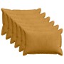 Párna huzat 6 db houten sárga 30 x 50 cm cord