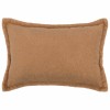 Párna huzat 6 pcs houten bézs 30 x 50 cm bouclé