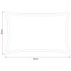 Párna huzat 6 db houten fényes zöld 30 x 50 cm poliészter