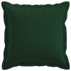 Párna huzat 2 pcs houten sötétzöld 40 x 40 cm műlenszövet