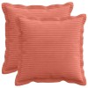 Párna huzat 2 db houten piros narancs 40 x 40 cm cord