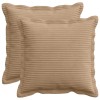 Párna huzat 2 db houten barna 40 x 40 cm cord