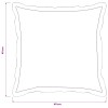 Párna huzat 2 pcs houten fekete 40 x 40 cm bouclé