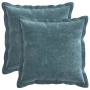 Párna huzat 2 pcs houten kék 40 x 40 cm chenille szövet