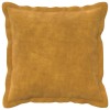 Párna huzat 2 pcs houten sárga 40 x 40 cm mikroszálas plüss