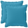 Párna huzat 2 db houten világoskék 40 x 40 cm poliészter
