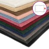 Párna huzat 2 pcs houten sötétszürke 40 x 40 cm bouclé