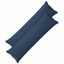 Párna huzat 2 pcs houten kék 40 x 145 cm műlenszövet