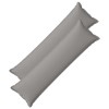 Párna huzat 2 pcs houten felhőszürke 40 x 145 cm műlenszövet