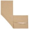 Párna huzat 2 pcs houten krémszínű 40 x 145 cm műlenszövet
