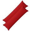 Párna huzat 2 pcs houten piros 40 x 145 cm műlenszövet
