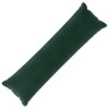 Párna huzat houten sötétzöld 40 x 145 cm bársony