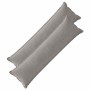 Párna huzat 2 db houten világosszürke 40 x 145 cm cord