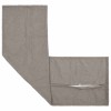 Párna huzat 2 pcs houten világosszürke 40 x 145 cm bouclé