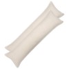 Párna huzat 2 pcs houten krémszínű 40 x 145 cm bouclé