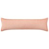 Párna huzat 2 pcs houten rózsaszín 40 x 145 cm bouclé