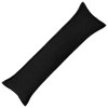 Párna huzat houten fekete 40 x 145 cm bouclé